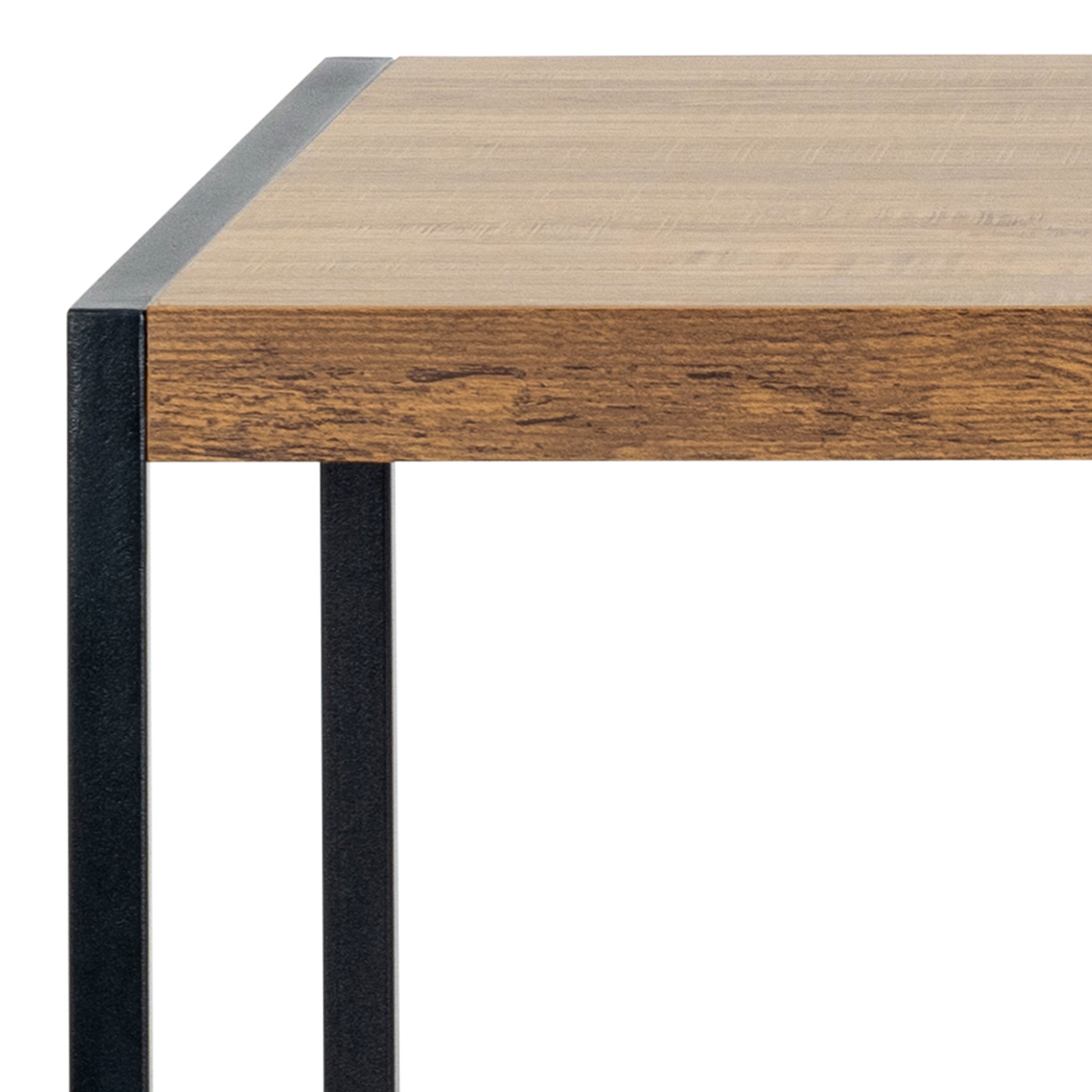 Bahamas Bar Table Set in Black and Oak – FTG, view 8