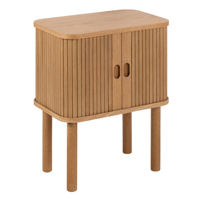 Langley Square Bedside Table in Oak – FTG
