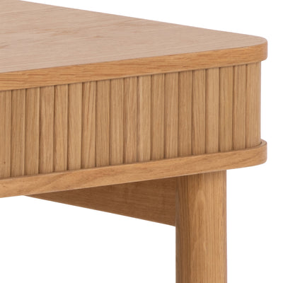 Langley Office Desk in Oak – FTG, view 7