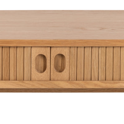 Langley Office Desk in Oak – FTG, view 8