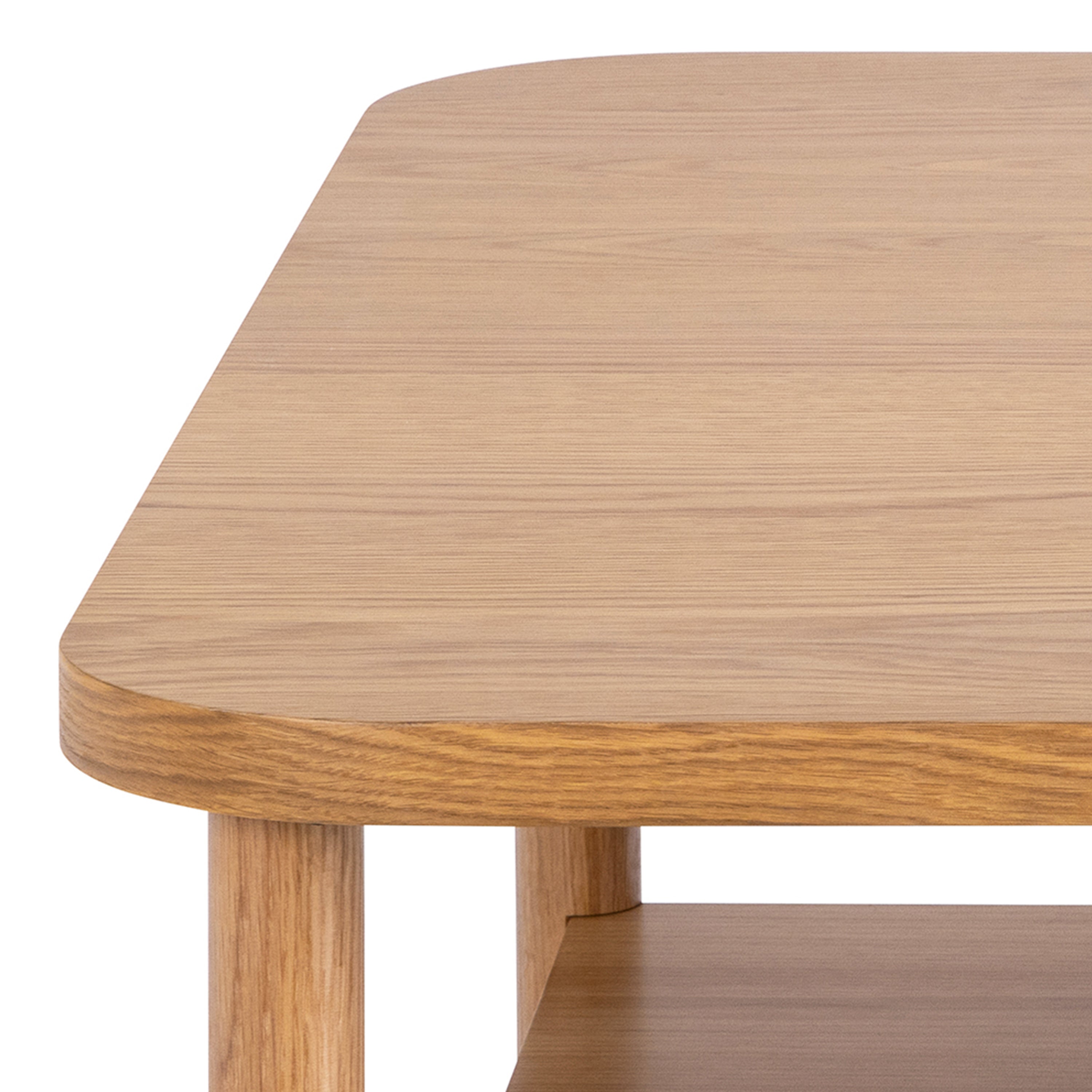 Banbury Square Coffee Table in Oak – FTG, view 6