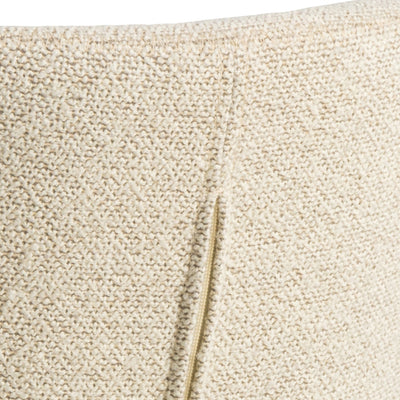 Batilda Swivel Dining Chairs in Cream Fabic Set of 2 – FTG, view 6