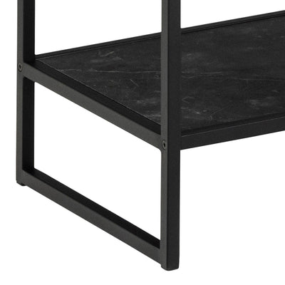 Strington Bookcase with 5 Shelves in Black – FTG, view 9