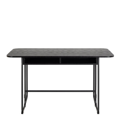 Darlington  Dining Table in Black – FTG, view 2