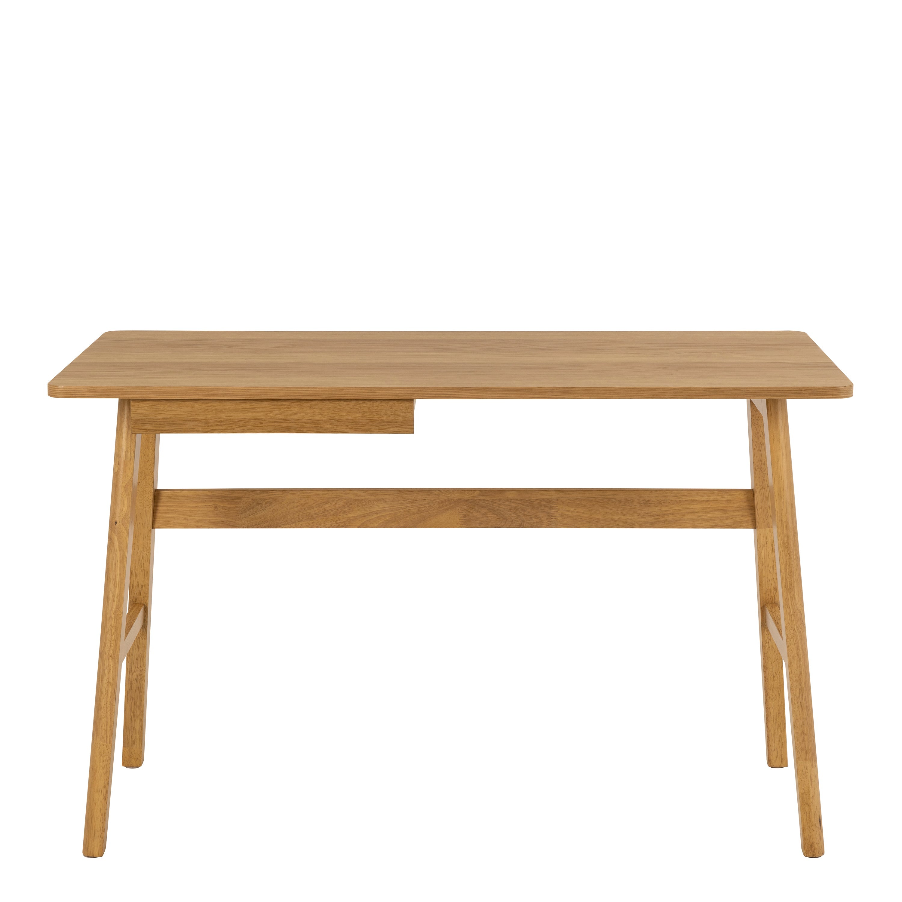 Barnett  Office Desk in Oak – FTG, view 2