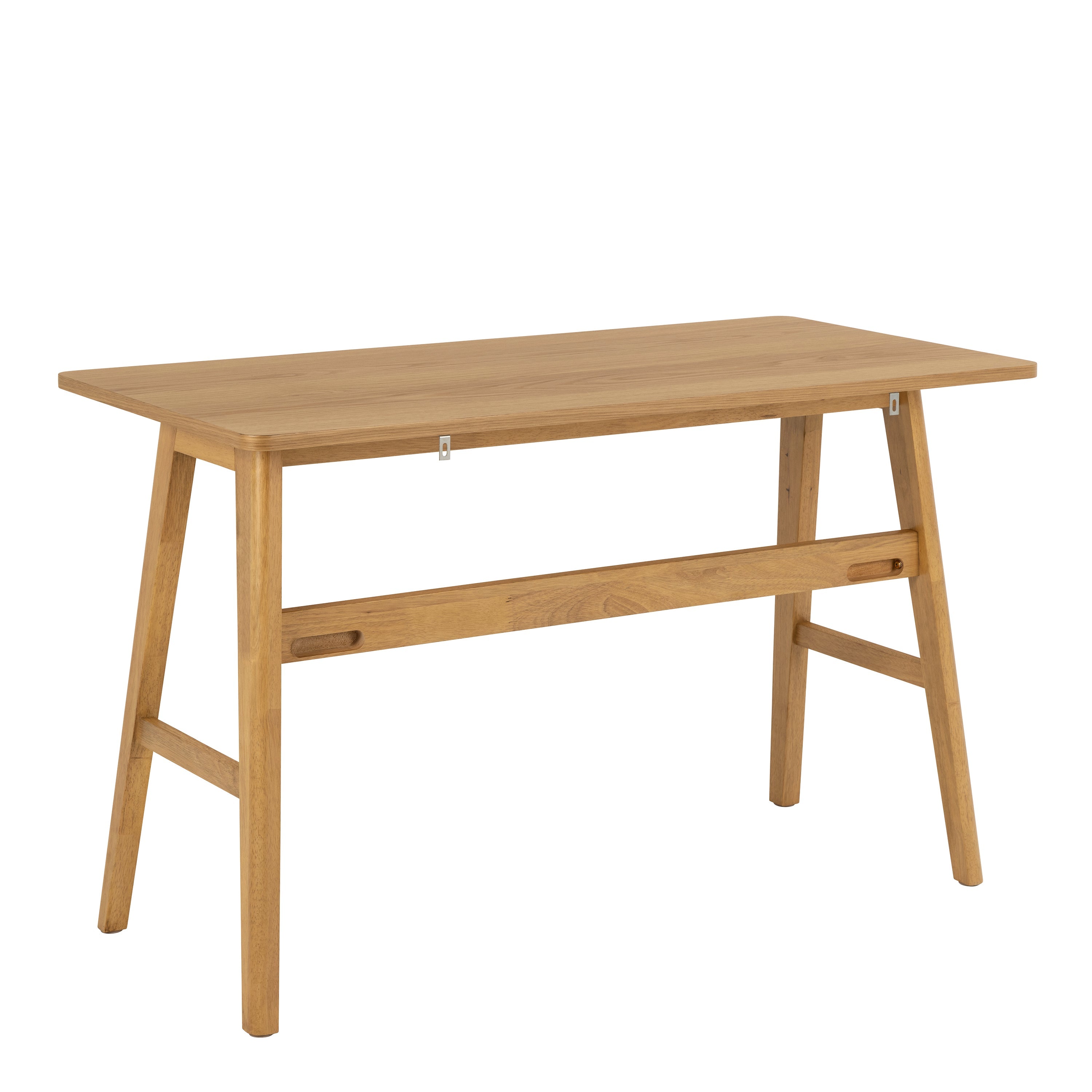 Barnett  Office Desk in Oak – FTG, view 3