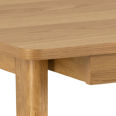 Barnett  Office Desk in Oak – FTG, view 7