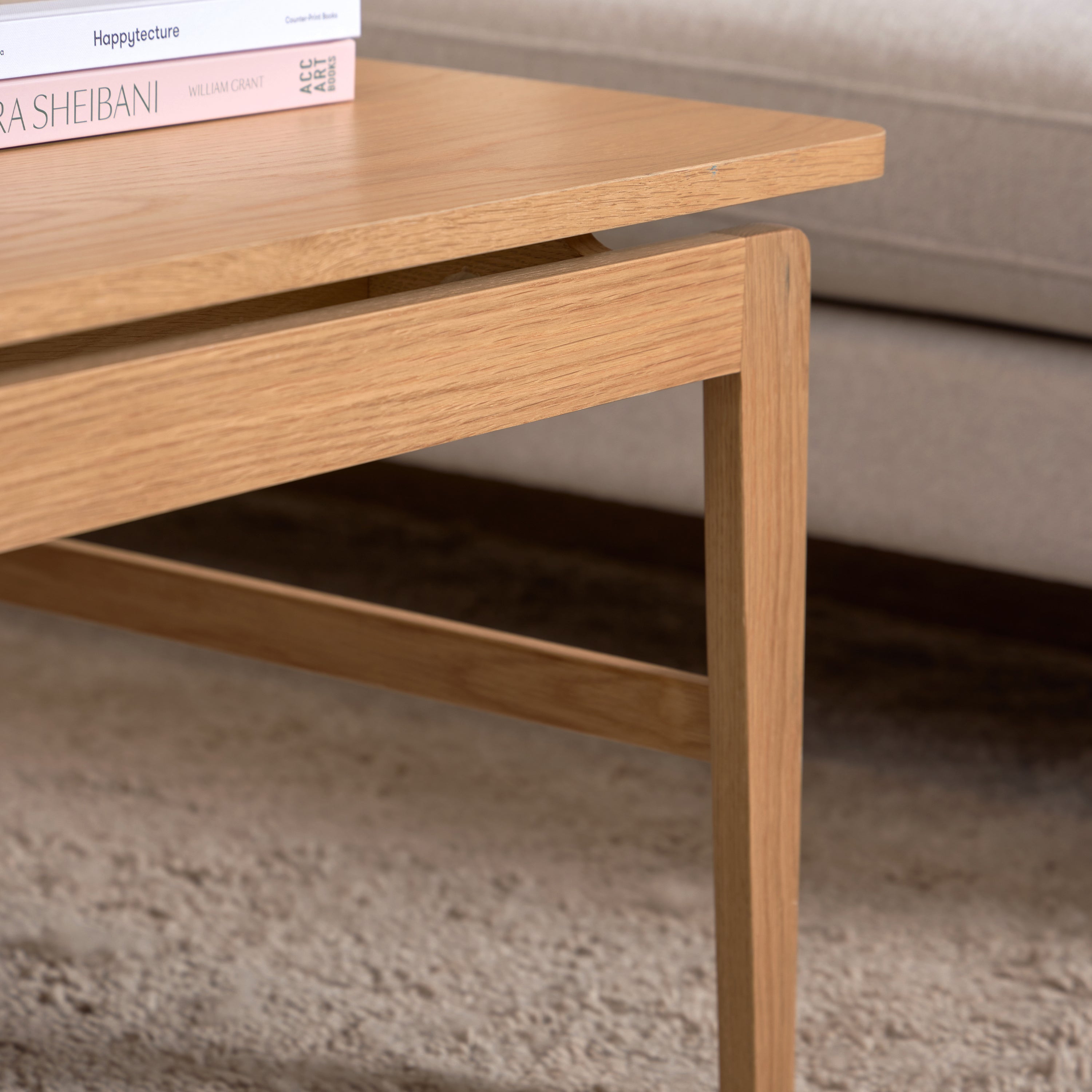 Essex Rectangular Coffee Table – FTG, view 4
