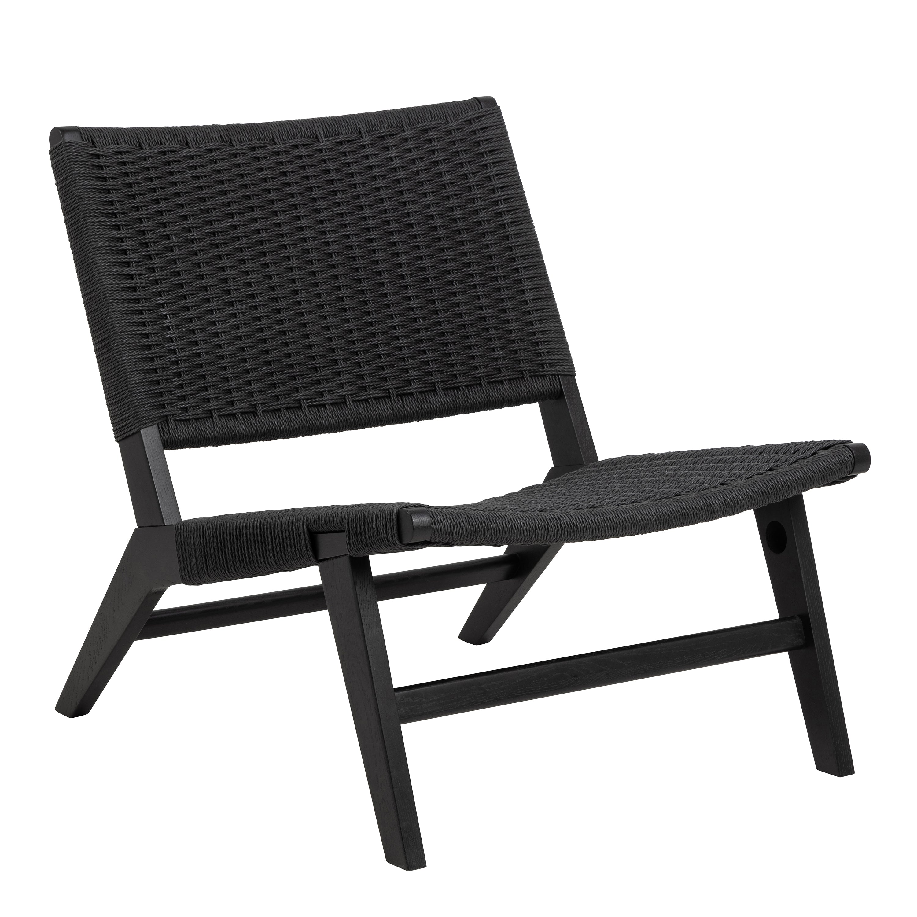 Carson Lounge Chair in Black – FTG