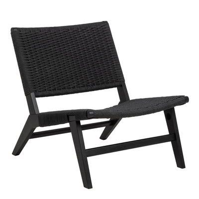 Carson Lounge Chair in Black – FTG