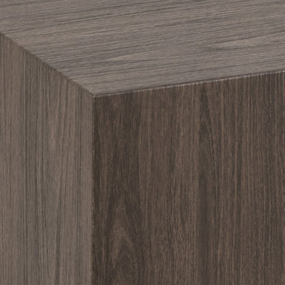 Dice Square Coffee Table Set in Smoked Ash – FTG, view 6
