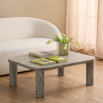 Solano Rectangular Coffee Table in grey 100 x 75 cm – FTG, view 3