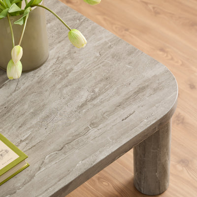 Solano Rectangular Coffee Table in grey 100 x 75 cm – FTG, view 4
