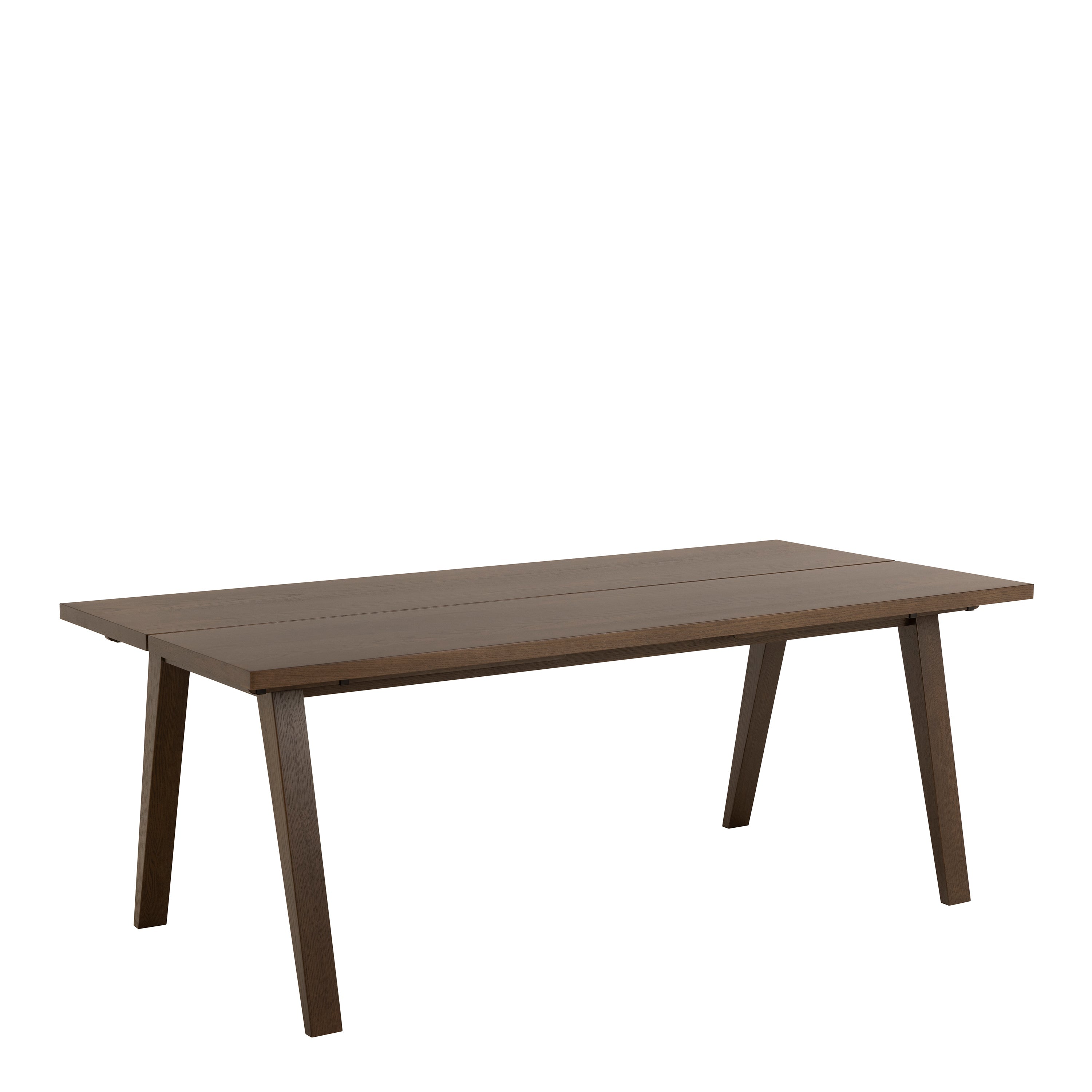 A-Line Extendable Dining Table in Smoked Oak 200/286 x 74.6 x 95cm – FTG, view 2