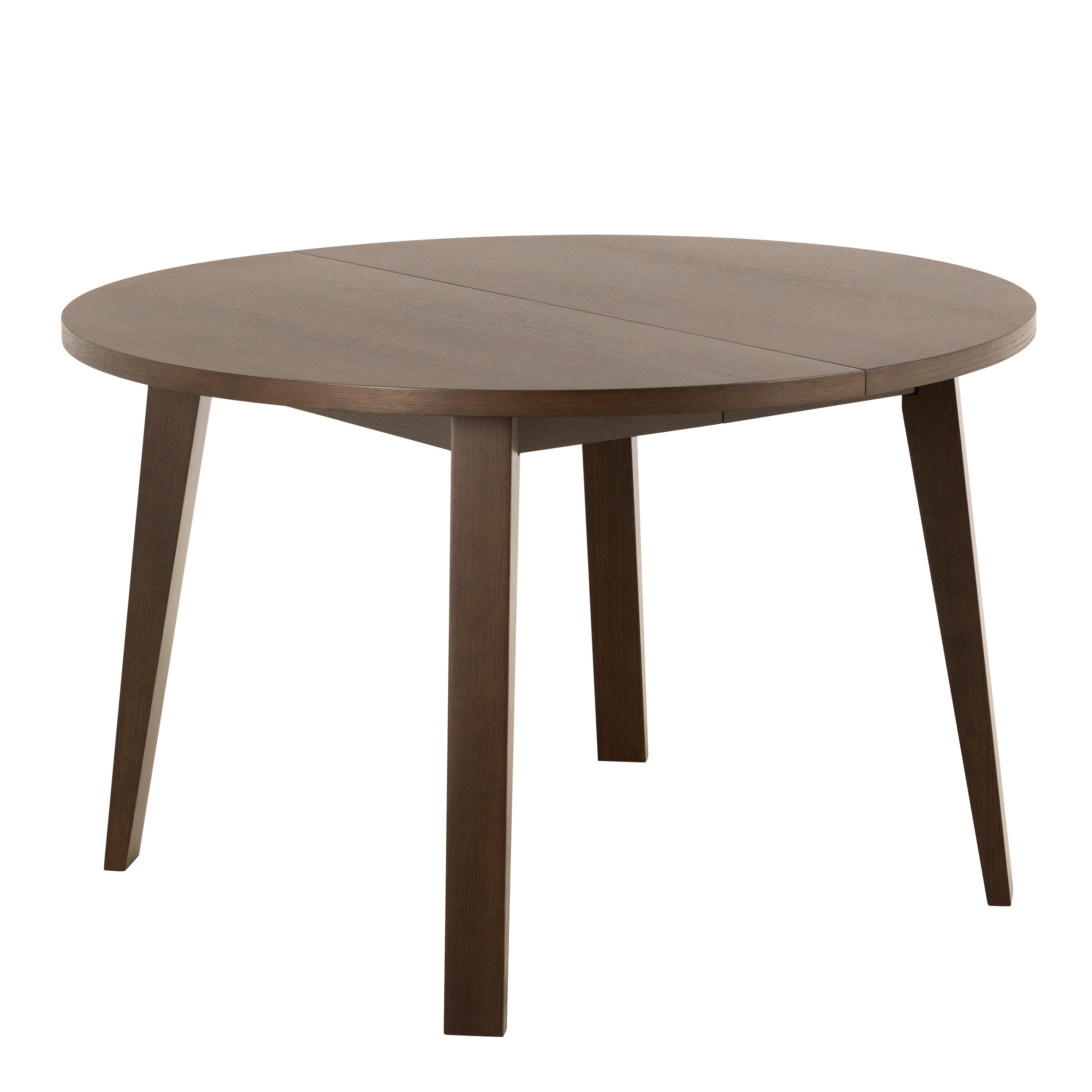 A-Line Round Dining Table Smoked Oak – FTG