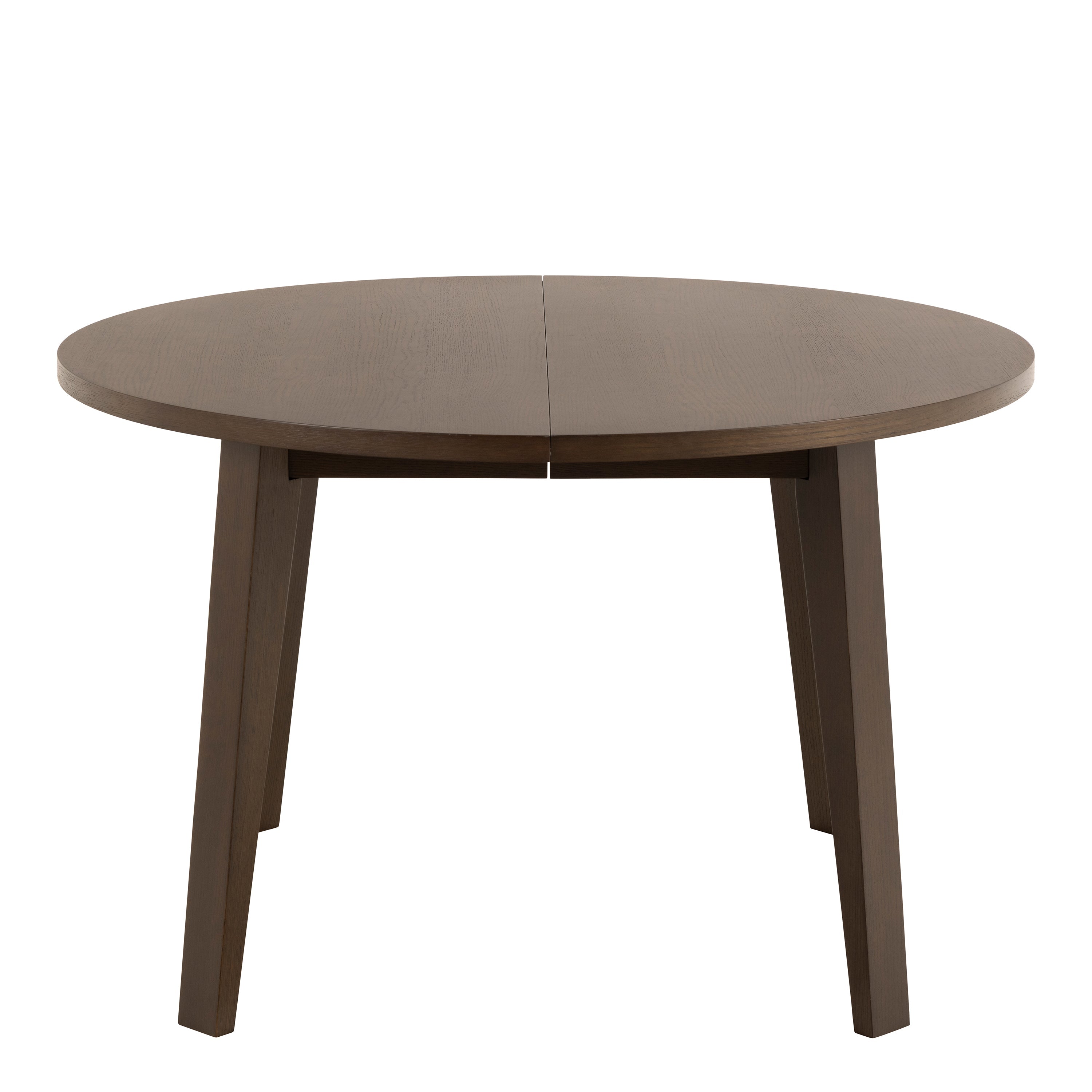 A-Line Round Dining Table Smoked Oak – FTG, view 2