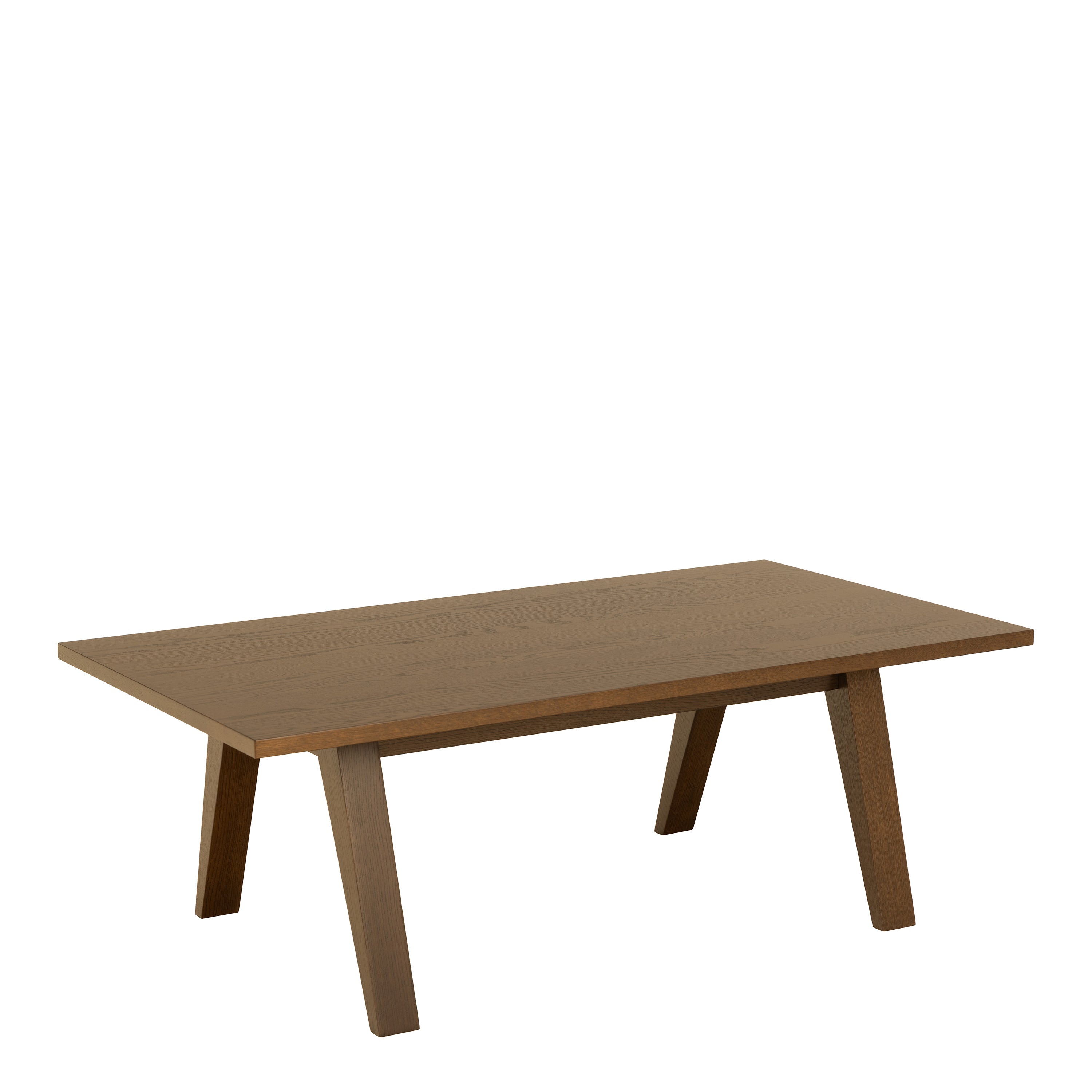 A-Line Coffee Table in Smoked Oak – FTG