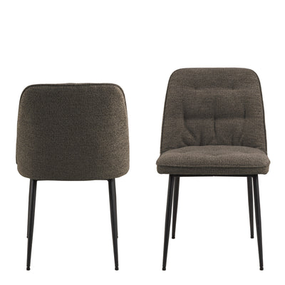 Brooke Dining Chair in Taupe Set of 2 – FTG, view 2