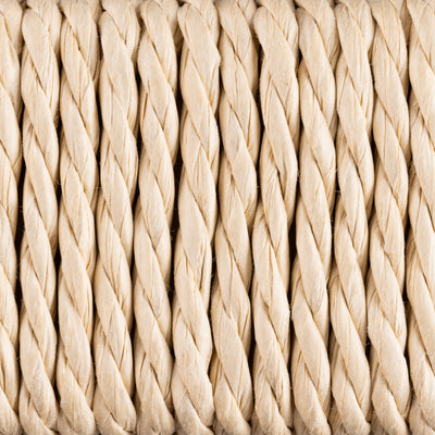 Alvin Weaved Bench in Off White – FTG, view 8