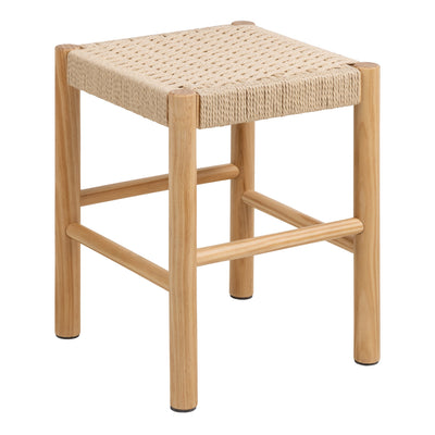 Alvin Weaved Stool in Off White – FTG