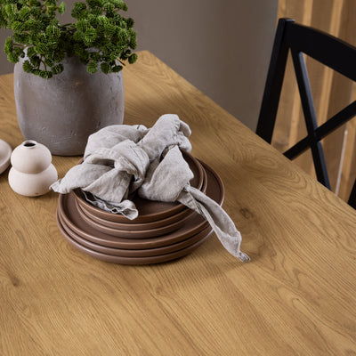 Peru Rectangular Dining Table in Wild Oak 120x75cm – FTG, view 6