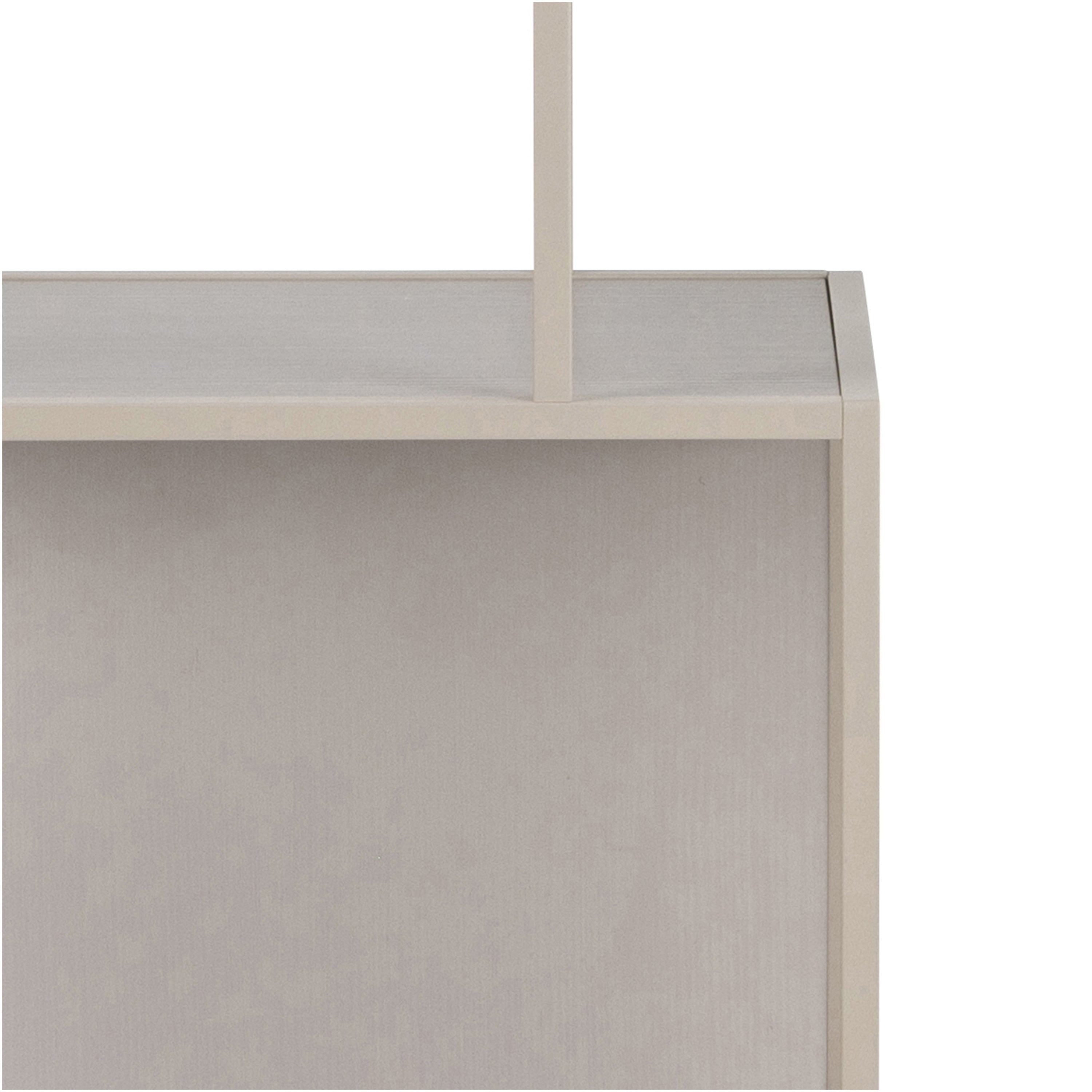 Seaford Tall Grey Metal Bookcase with 5 Shelves – FTG, view 10