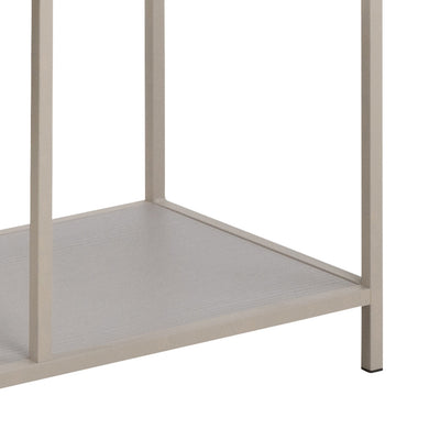 Seaford Tall Grey Metal Bookcase with 5 Shelves – FTG, view 11