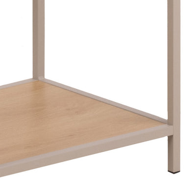 Seaford Bookcase With 5 Shelves in Oak & Grey