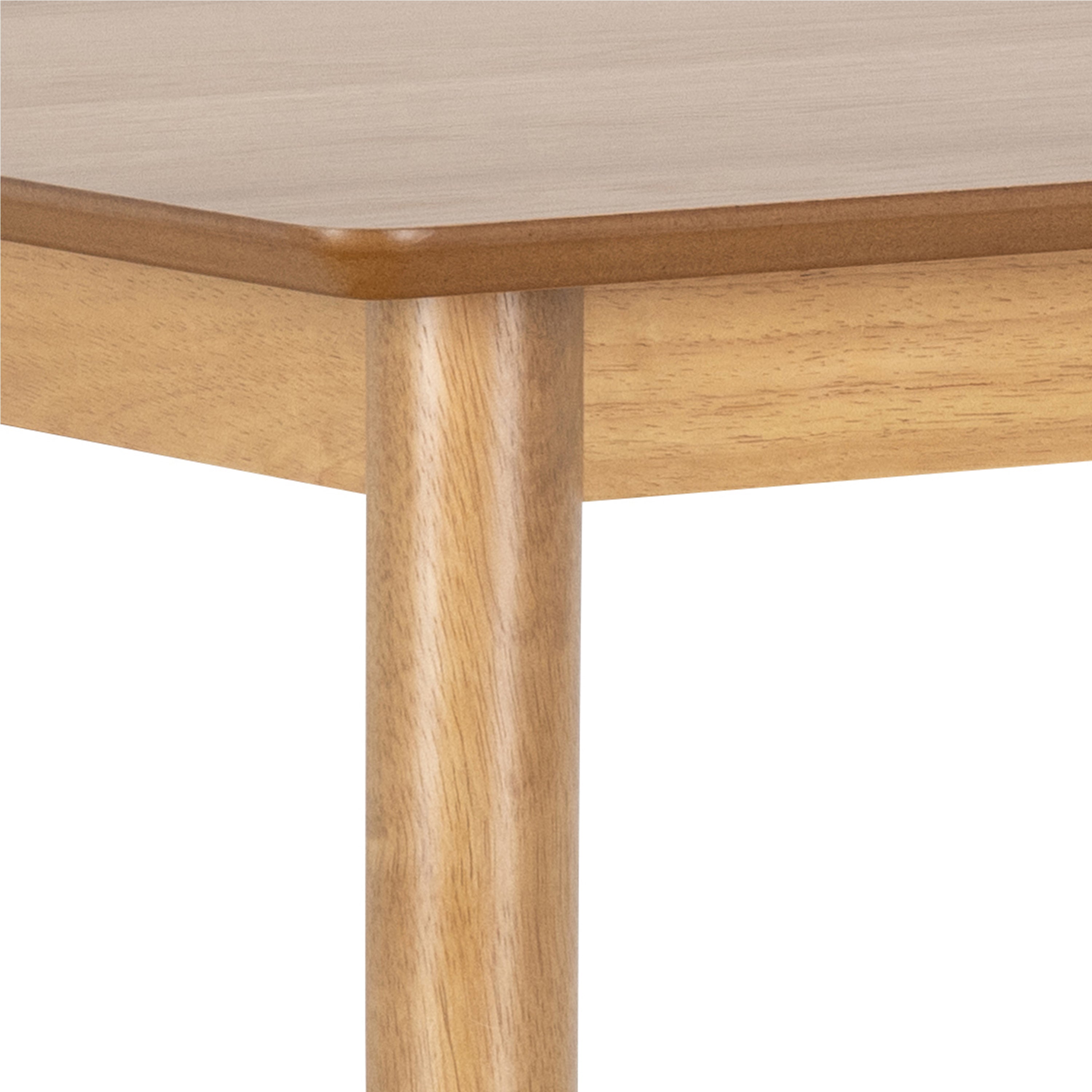 Barlow Bar Table in Matt Oak Included 2 Barlow Bar Stool in Matt Oak – FTG, view 4