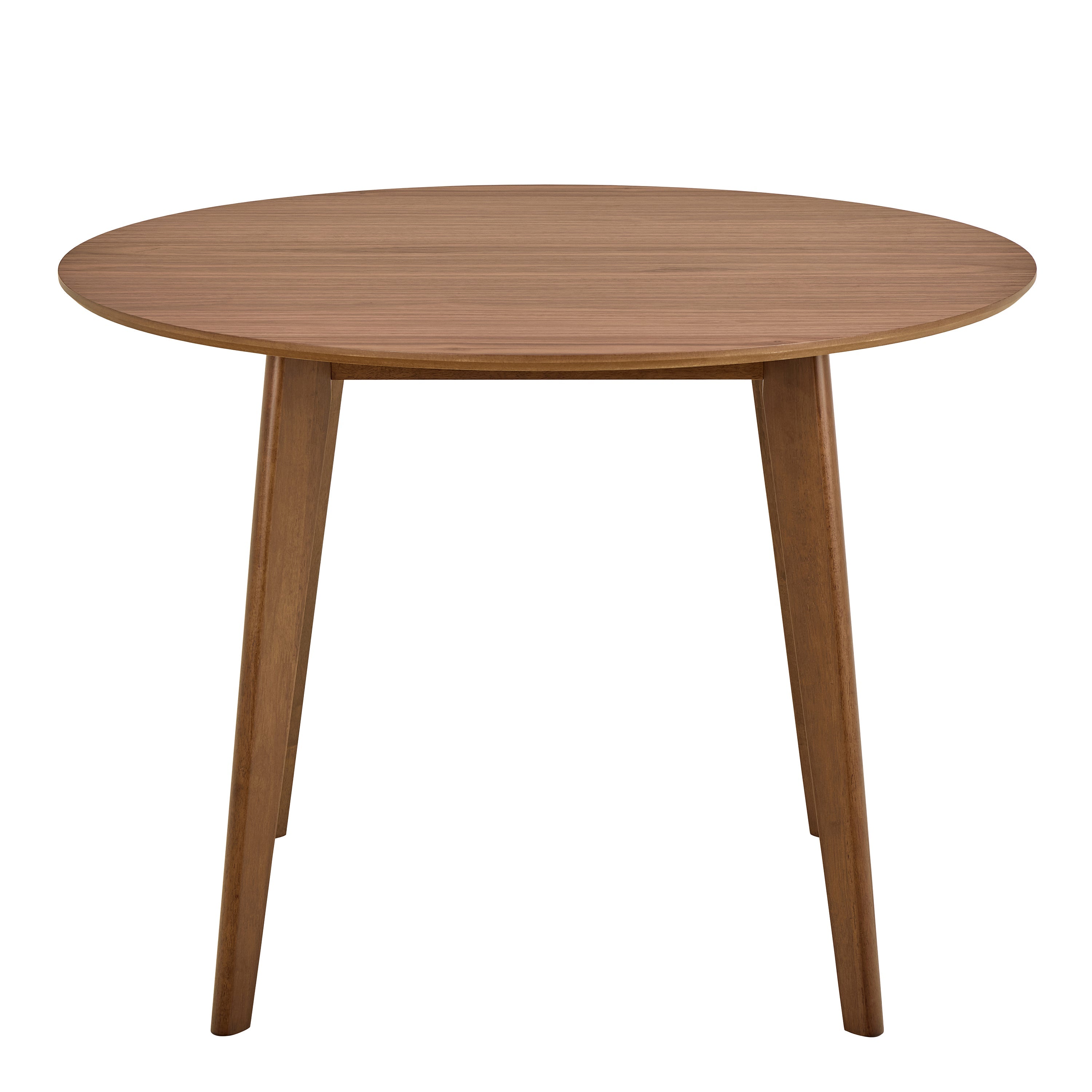 Roxby Round Dining Table in Walnut 105x76cm – FTG, view 2