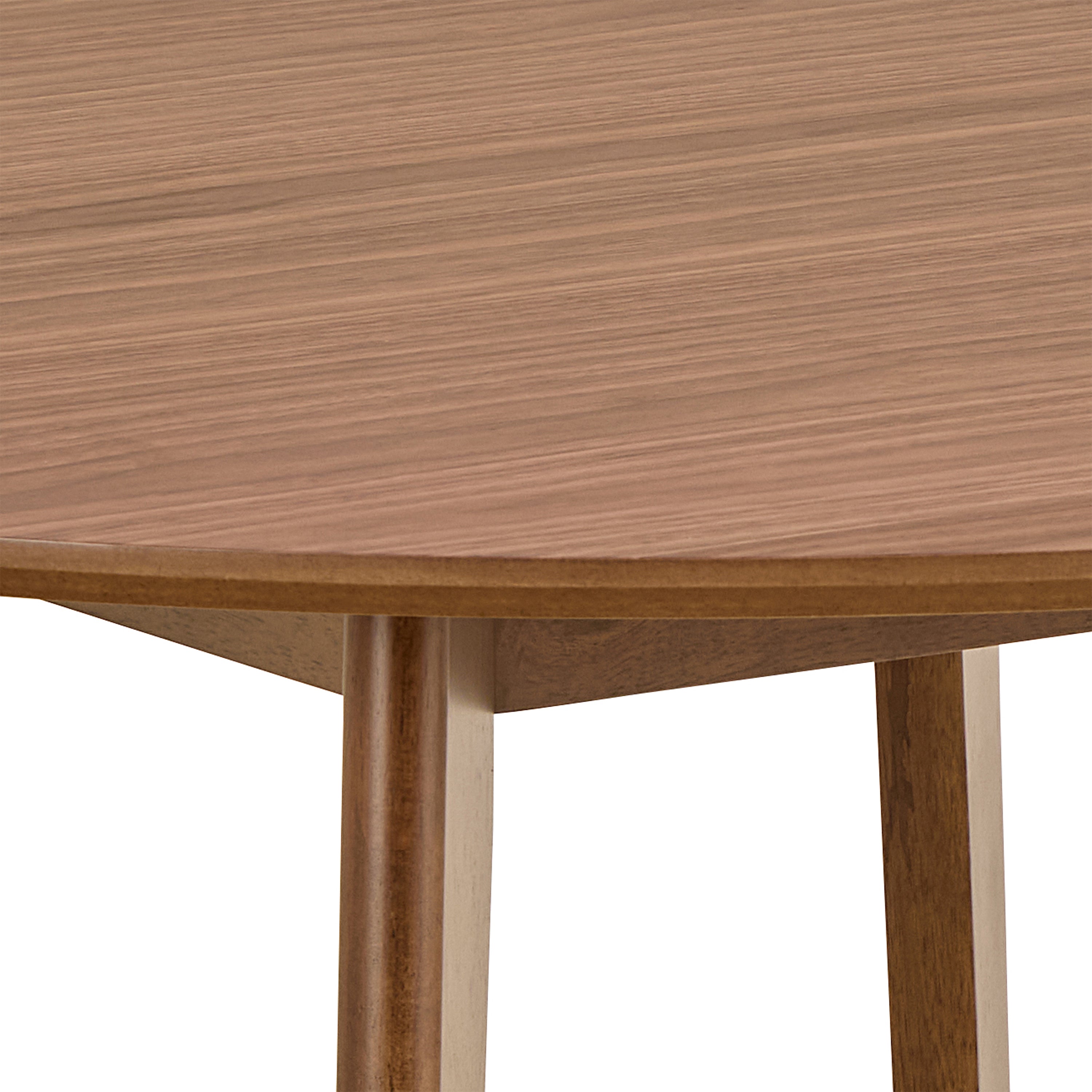 Roxby Round Dining Table in Walnut 105x76cm – FTG, view 8
