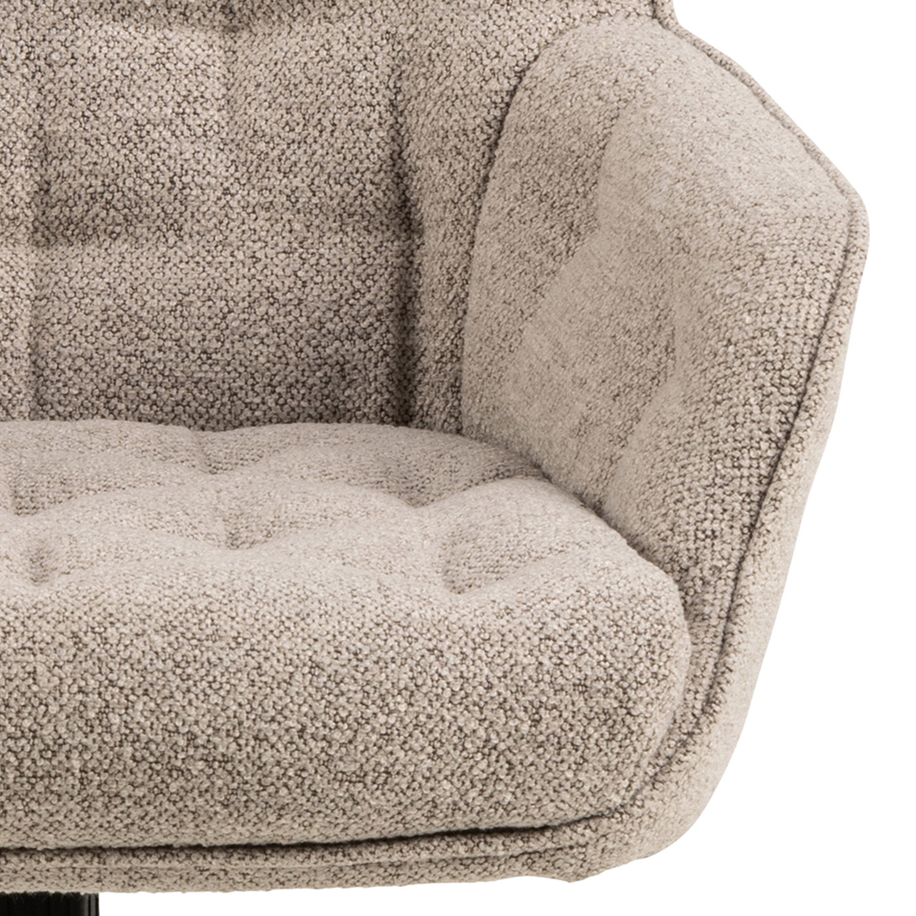 Erik Gas Lift Desk Chair in Monza Beige – FTG, view 7