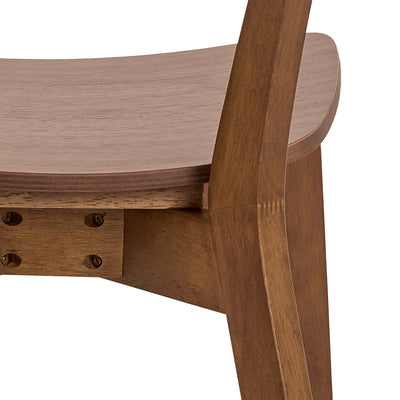 Roxby Dining Chairs in Walnut Set of 2 – FTG, view 10