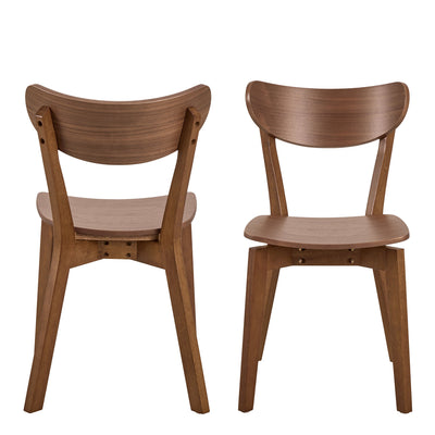 Roxby Dining Chairs in Walnut Set of 2 – FTG, view 2