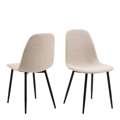 Celia Dining Chair in Beige Set of 4 – FTG