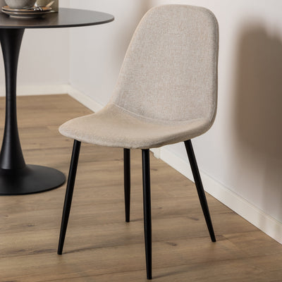Celia Dining Chair in Beige Set of 4 – FTG, view 5
