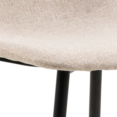 Celia Dining Chair in Beige Set of 4 – FTG, view 7