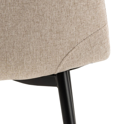 Celia Dining Chair in Beige Set of 4 – FTG, view 8