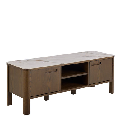 Southampton TV Unit 2 Doors 1 Shelf in Ceramic Cream – FTG
