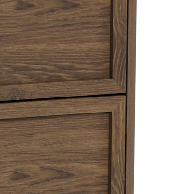 Palmdale 3 Drawer Chest in Smoked Oak