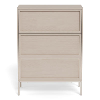 Palmdale 3 Drawer Chest in Grey