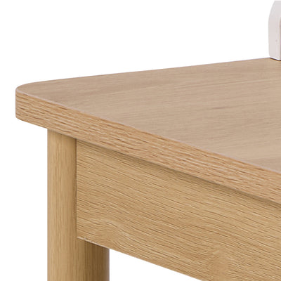 Alpena Office Desk in Oak & Beige