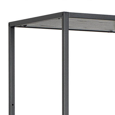 Seaford Bookcase with 5 Shelves in Black