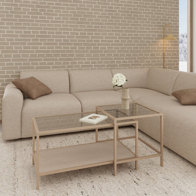 Seaford Coffee Table Set in Grey (Set of 2)