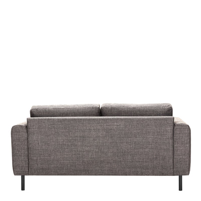 Omaha 2 Seater Sofa in Light Grey Brown Fabric – FTG, view 4
