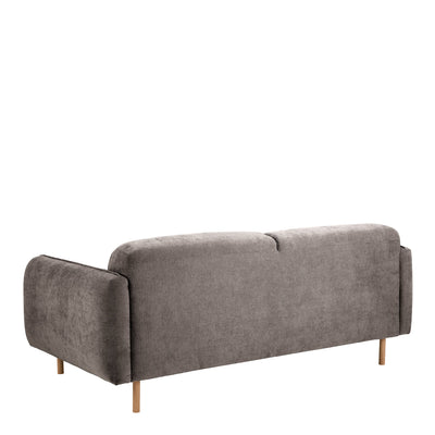 Westham 2.5 Seater Sofa in Dusty Brown Fabric – FTG, view 3