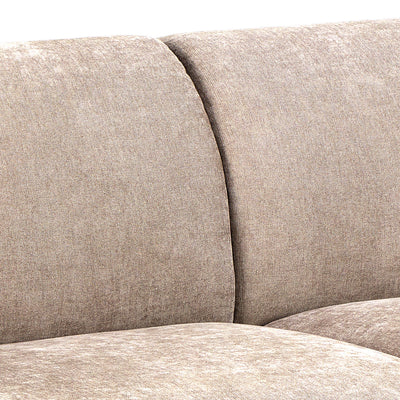 Westham 3 Seater Sofa in Fay Beige Fabric – FTG, view 11