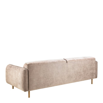 Westham Set of 2 x 3 Seater Sofas in Fay Beige Fabric – FTG, view 4