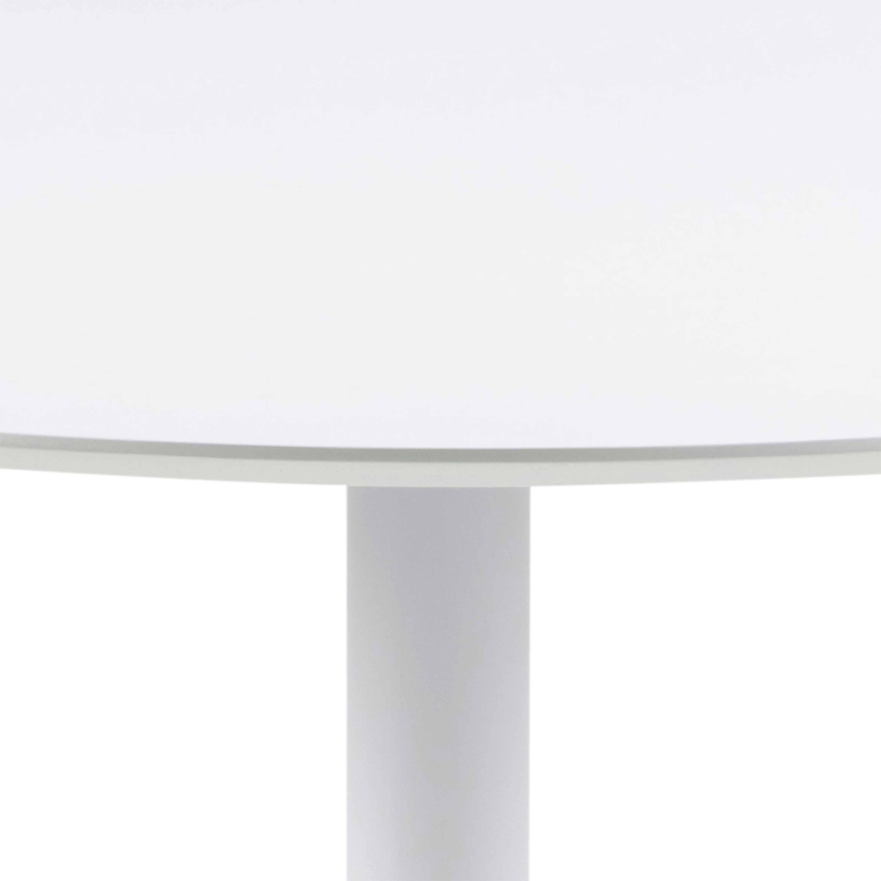 Ibiza Round Dining Table with White Top and White Base – FTG, view 5