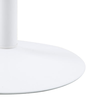 Ibiza Round Dining Table with White Top and White Base – FTG, view 6